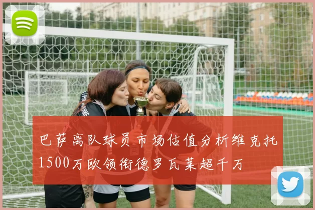 巴萨离队球员市场估值分析维克托1500万欧领衔德罗瓦莱超千万